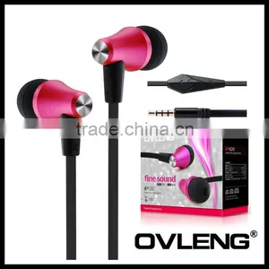 OVLENG EARPHONES Shenzhen Mobile Accessories Metal Earphone thumbnail-1