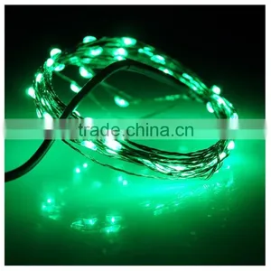 10M 100light Waterproof Christmas Green Color Led String Lights thumbnail-3