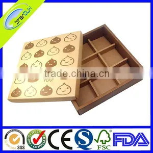 Brown Color Chocolate Gift Box With Colorful Printing thumbnail-1