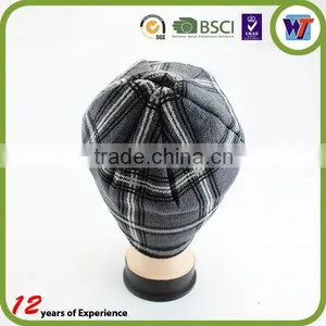 Wholesale Custom Your Own Logo Hand Made Merino Wool Beanie thumbnail-4