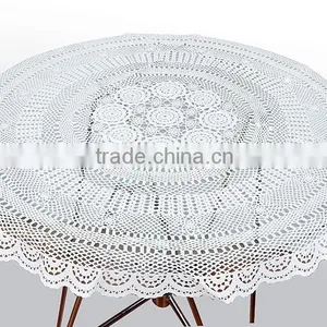 CROCHET PVC TABLECLOTH-ZT-762 RD90CM thumbnail-3