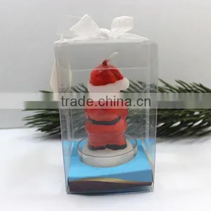 Art Candle/ Christmas Snowman Candle/handmade Christmas Candle thumbnail-6