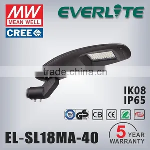40W Unique Ribbon-free Patent Design LED Roadway/Street Light 115lm/w thumbnail-1