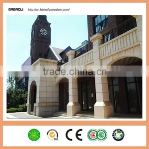 Advance Breathable 2.5-3mm Thickness Corrosion Resistance Flexible Sandstone, Exterior Wall Sandstone thumbnail-4