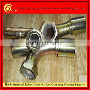 QTD 2013 New Products Hydraulic Hose Fitting With High Quality thumbnail-1