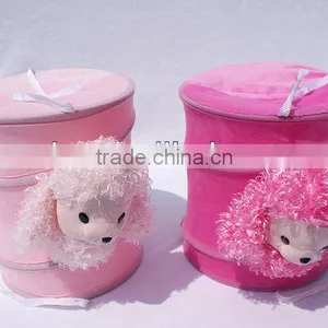 Folded and Collapsible Toy Storage Hamper thumbnail-1