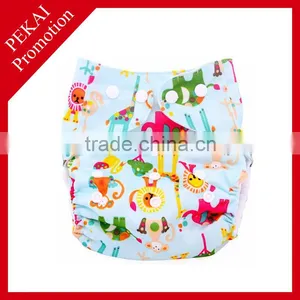 Plastic Snap Reusable Baby Washable Cloth Diaper Wholesale Diaper Covers thumbnail-5