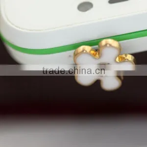 Rhinestone Dust Plug Luxurious Flower Earphone Dust,promotion Gift A135 thumbnail-3