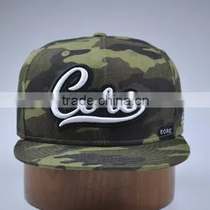 Custom Embroidered Snapback Cotton Cap Camouflage Colour thumbnail-1