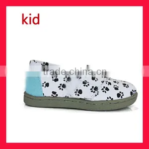 Top Brand White Child Shoe for Girls Canvas Child Shoes Hot Sale thumbnail-1
