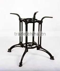 Fashion Black Cast Iron Round Tube Table Base thumbnail-1