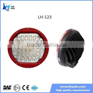 New Arrival 10inch 225w Led Spotlight Car Accessories, Round Led 12v Car Spotlights LH-124 thumbnail-1