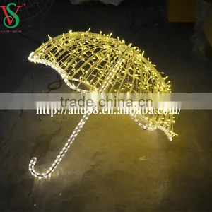 Christmas 3D LED Light Umbrella thumbnail-4