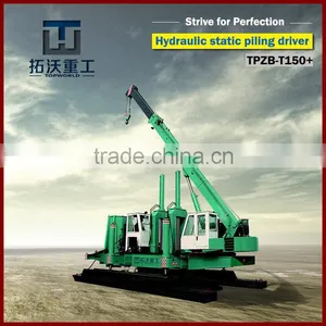 Brand New Hydraulic Static Pile Driver Pile Machine TPZB150+ thumbnail-1