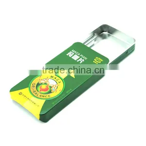 Rectangle Slide Top Tin Can Box With Your Logo thumbnail-1