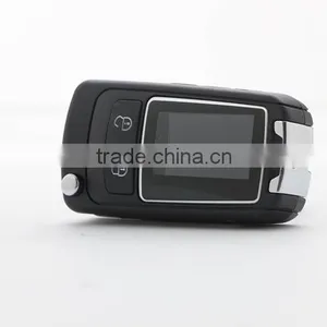 LED Screen Romote Control Showing+ Visual Indication+Two Way+ PKE +Remote Engine Start for Toyota thumbnail-1