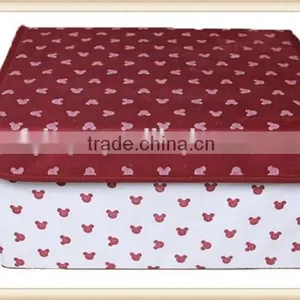 Mickey and Footprint Non Woven Foldable Storage Box for Kids thumbnail-5