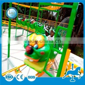 Cheap Fun Park Amusement Mini Caterpillar Roller Coaster thumbnail-5