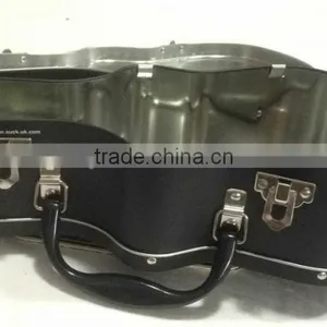 2016 Hot Sell Guitar Shape Tin Box , Lunch Tin Box With Lock and Plastic Handle thumbnail-2