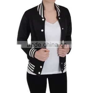 Wholesale Custom Ladies Varsity Jackets, Baseball Jackets thumbnail-3