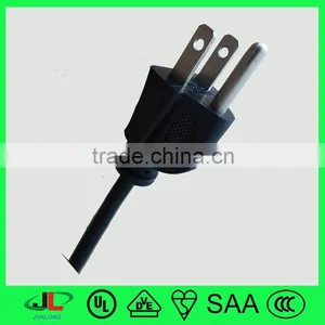 UL Type 3 Pin Power Plug USA Power Cord NEMA 5-15P Extension Cord thumbnail-4