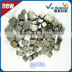 High Density Without Angle Dodecahedron Iron Pyrite Ore Fools Gold Samples for Sale thumbnail-1