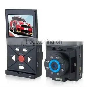 2.0'' TFT S6000 HD 720P 140 Degree 8 LED Light Black Box Car DVR thumbnail-1