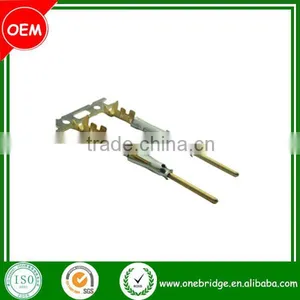 1.0 Gold Plated Male Bimetallic New Energy Crimp Terminal thumbnail-1