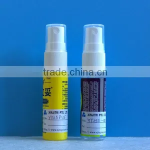 15ml Pharmaceutical Thin Cylinder Shape PET Spray Bottle thumbnail-1