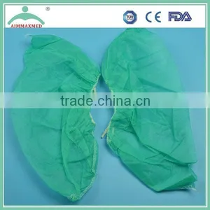 Disposable Non-Woven Shoe Cover/PP/PE/CPE Boot Cover thumbnail-1