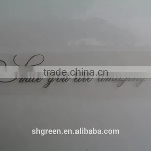 Garment Collar PVC Film Heat Press Seal Label thumbnail-3