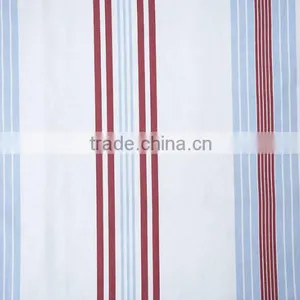 Custom Italy Hotsale Fashion Top Quality 100% Ring Spun Cotton Woven Yarn Dyle Blue Stripe Poncho thumbnail-2