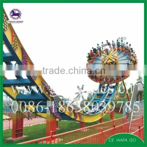 China Manufacturer Adult Amusement Park Rides Flying Disk thumbnail-1