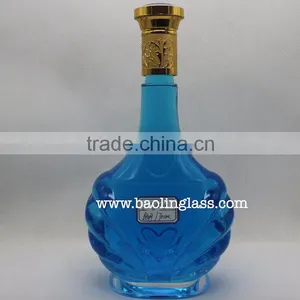 700ml High Quality Whisky Wine Glass Bottle thumbnail-1