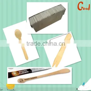 Wood Cutlery With Logo thumbnail-1