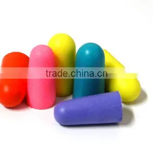 Noise Reduce Comfortable PU Foam Ear Plugs Earplugs Machine thumbnail-4