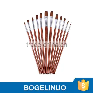 A0017B Artist Paint Brush for for Watercolor,acrylic Painting Manufacturers China thumbnail-1