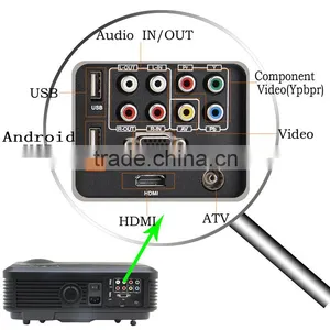 Smart Projector Caiwei 4200Lumens Chinese Projector Android Wifi Led Smart Projector thumbnail-3