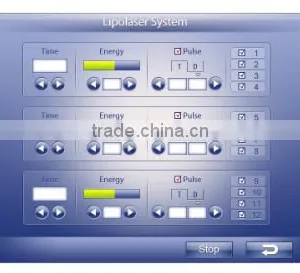 12 Padles and Imported Lights Lipo Laser Machine thumbnail-3