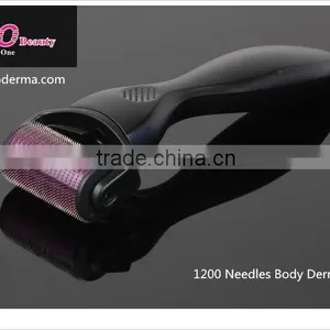 1200 Stainless Steel Micro Needle Roller Medical Grade Derma Roller for Body thumbnail-1