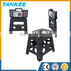 13'' Plastic Folding Step Stool Foldable Portable Multi Purpose Heavy Duty Ladders thumbnail-1