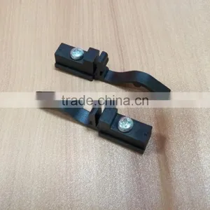 Hot Sell Black Steel and PA6 Furniture Hardware for Sliding Door Weight Max 40kg thumbnail-5