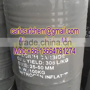 Calcium Carbide Gas Yiled 305L/KG 25-50,50-80 mm thumbnail-1