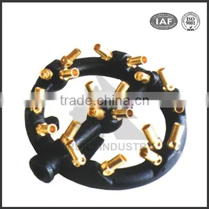 32 TIP GAS CAST IRON BRASS STOVE COOKING RANGE STOVETOP JET BURNER thumbnail-1
