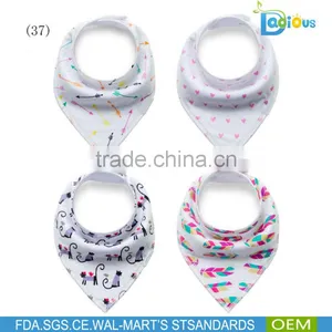 New Arrival Designs Baby Bandana Teething Organic Cotton Baby Bibs thumbnail-4