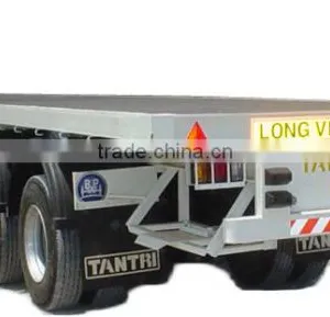 Heavy Duty 40 Feet Flat Deck Semi Trailer thumbnail-1