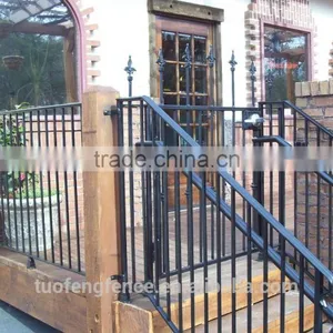 Ornamental Hot Dip Galvanized/wrought Iron/ Steel Stair Handrail thumbnail-2