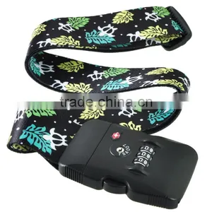 2017 HOT SALE Luggage Bag Belt Suitcase Secure Strap Boot Belt With TSA Lock for Gift for Air thumbnail-1