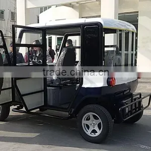 2016 New Style 4 Seat Electric Car 4kw 48V Golf Cart,sightseeing Car thumbnail-5