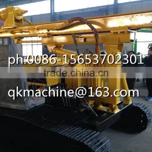 Latest Pile Driver With Engine! Reliable Small/mini Crawler Hydraulic Rotary Drilling Rig KR125A thumbnail-3